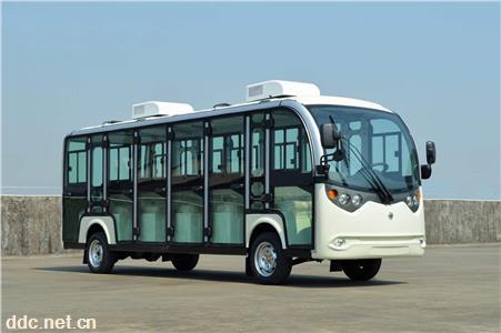  冬天带空调电动观光车厂家